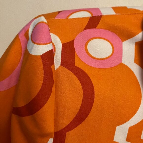 Orange Groovy MOD Coat - Picture 7 of 11